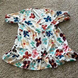 SHEIN Multicolor Floral Dress